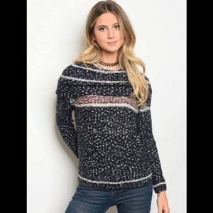 Cowl Neck Wool Sweater